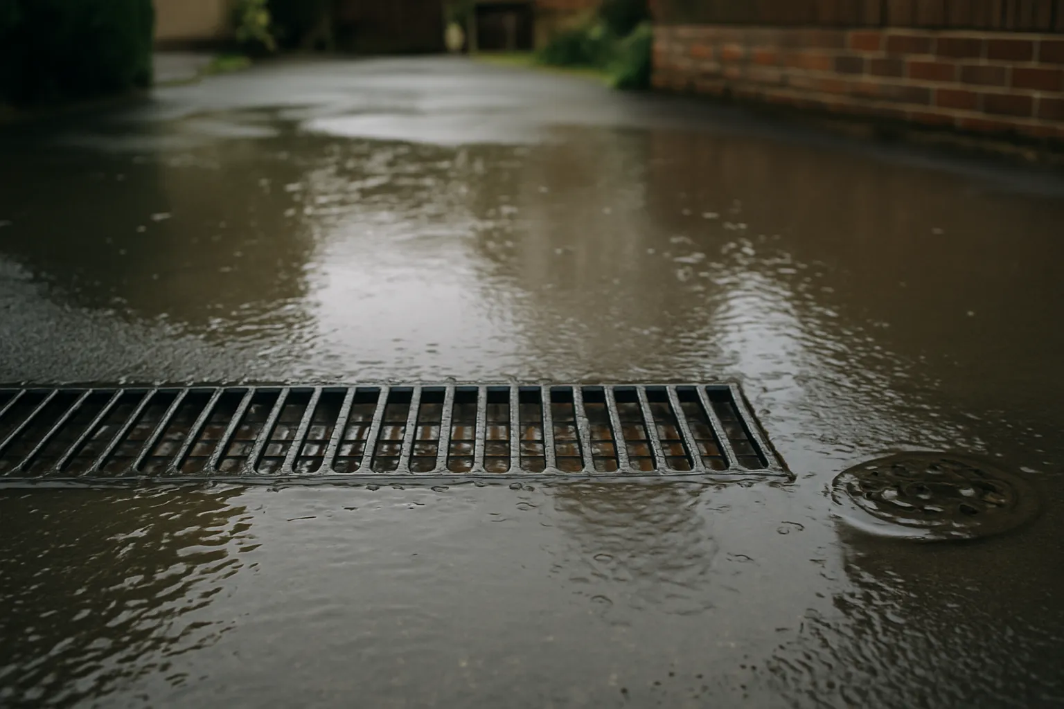 Blocked Driveway Drain After Heavy Rain: Gully, Channel or Underground Run?