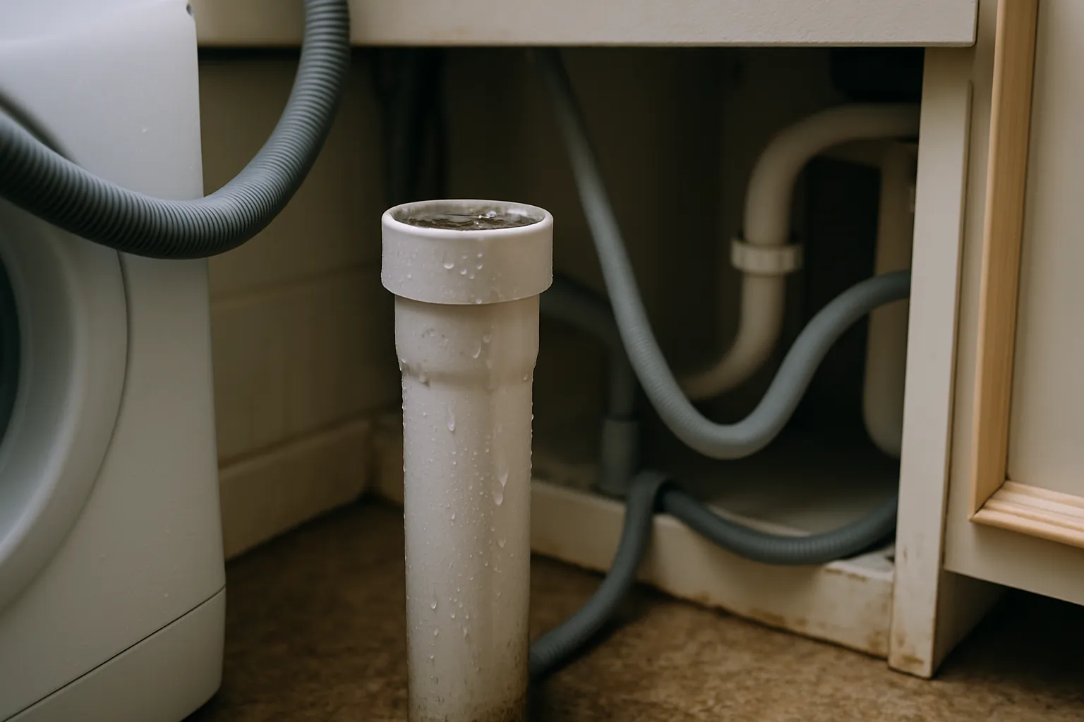 Dishwasher and Washing Machine Both Backing Up? Check the Shared Waste