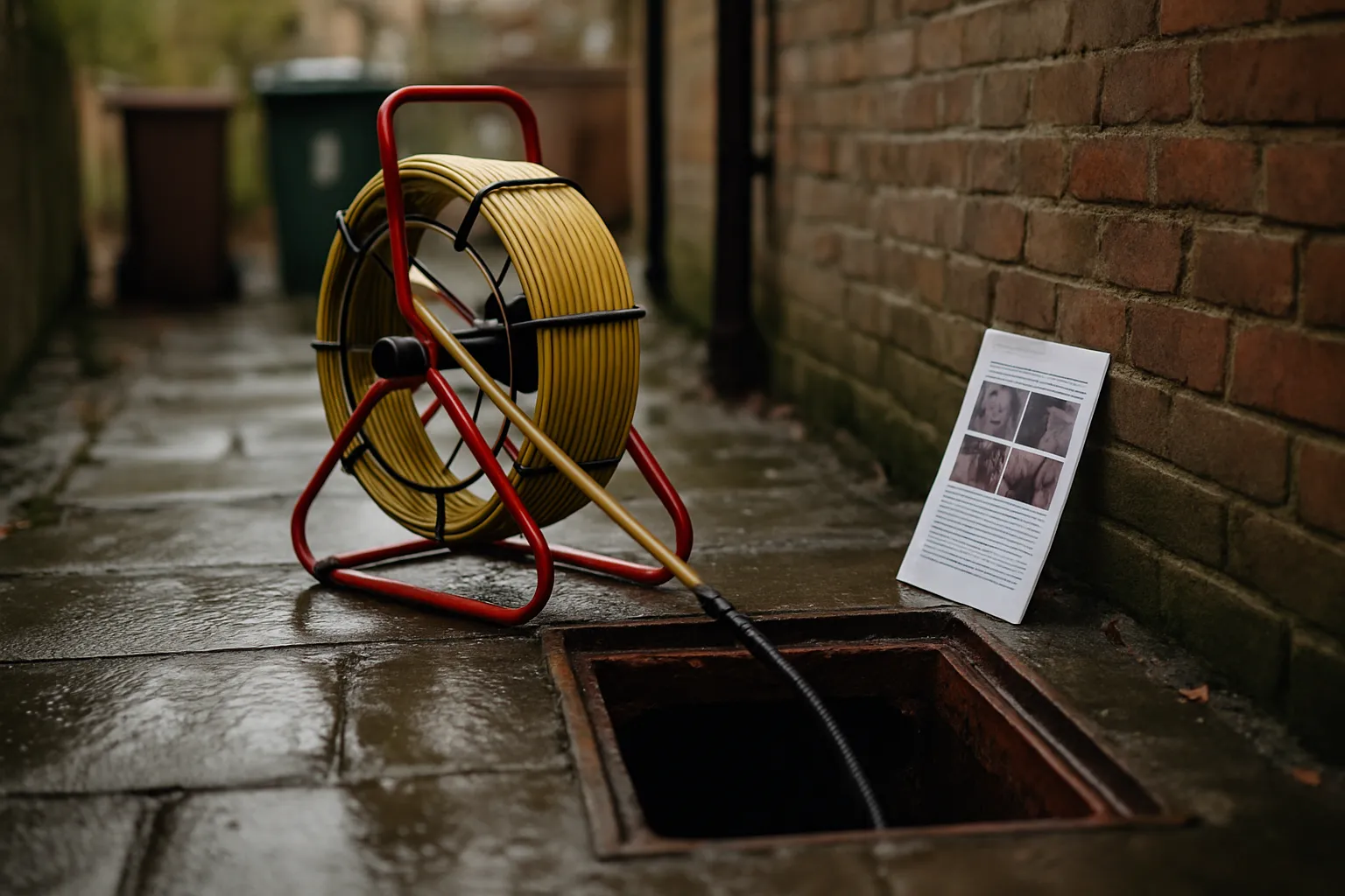End-of-Tenancy Drain Checks: Dated Evidence Before a Dispute