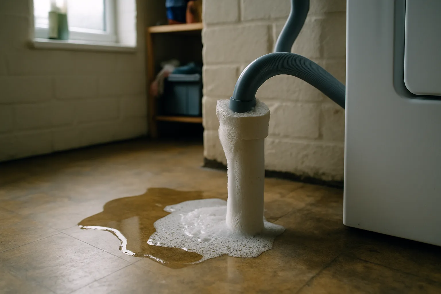 Washing Machine Drain Backing Up? The Standpipe Clues That Matter