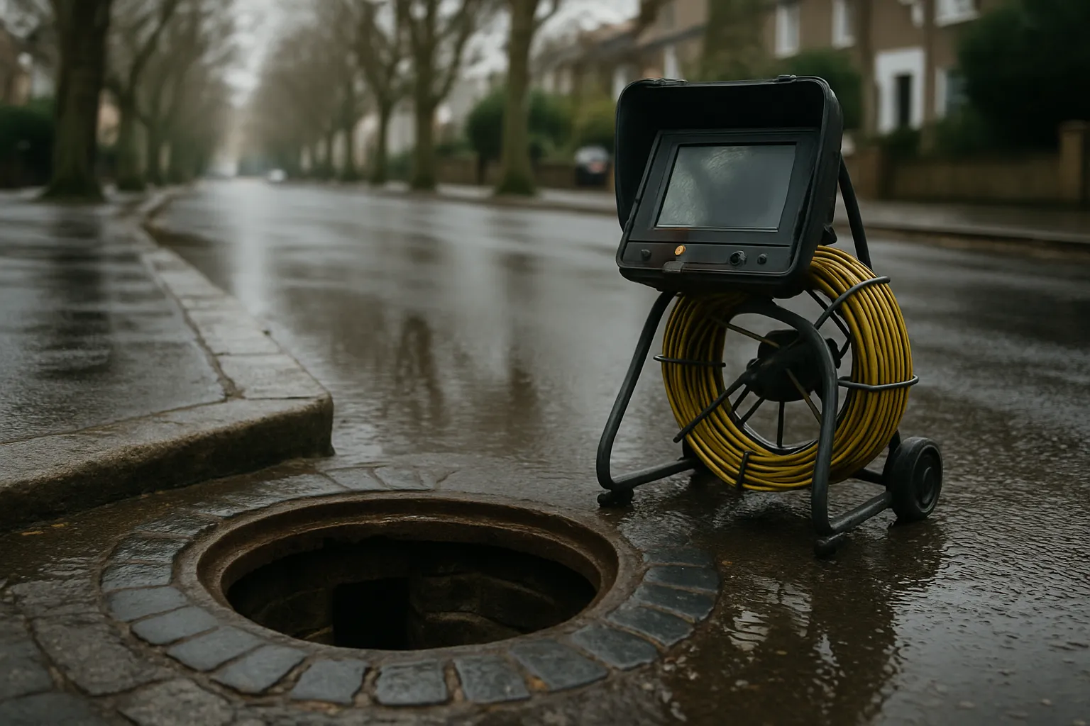 What a CCTV Camera Sees Down a Victorian Drain: A Nature Documentary in Five Acts