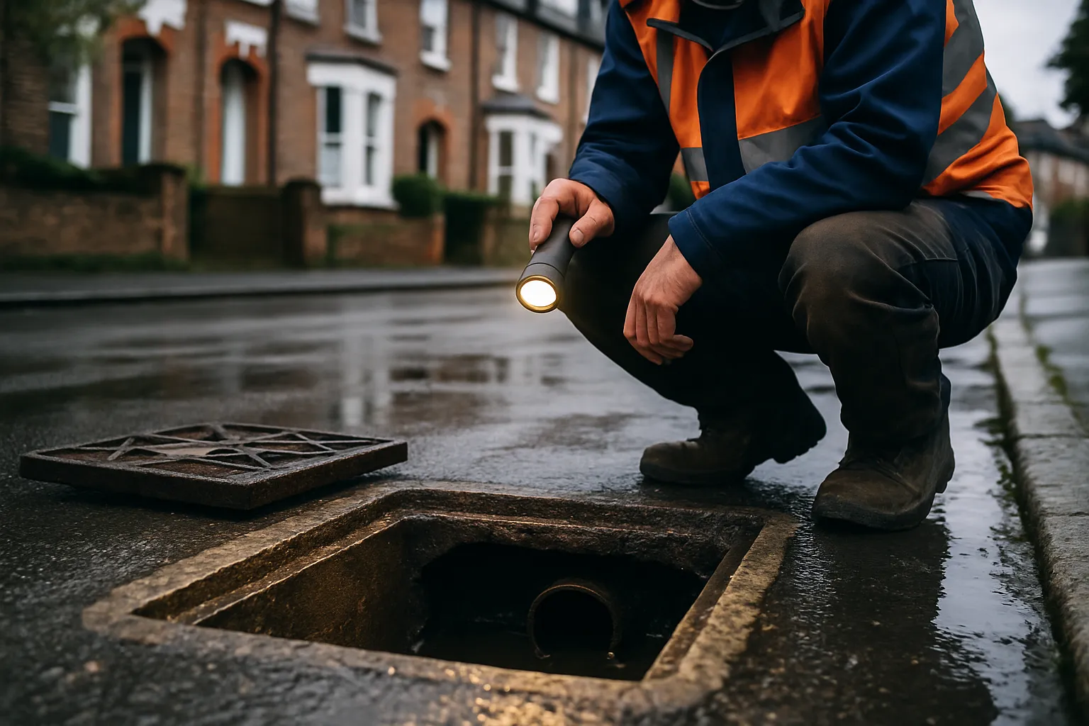 What a Drain Engineer Checks Before Recommending Jetting